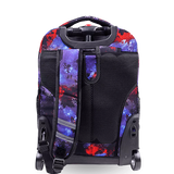 Sunrise Rolling Backpack (18 Inch) in Galaxy