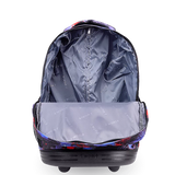 Sunrise Rolling Backpack (18 Inch) in Galaxy