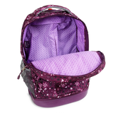 Sunrise Rolling Backpack (18 Inch) in Garden Purple - Final Sale