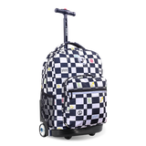 Sunrise Rolling Backpack (18 Inch) in Icon Checkers
