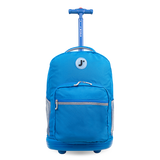 Sunrise Rolling Backpack (18 Inch) in Indigo