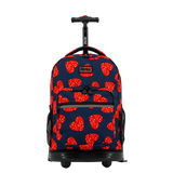 Sunrise Rolling Backpack (18 Inch) in Love Spangle - Final Sale