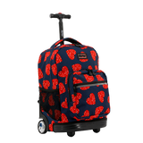 Sunrise Rolling Backpack (18 Inch) in Love Spangle - Final Sale