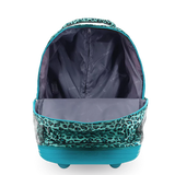 Sunrise Rolling Backpack (18 Inch) in Mint Leopard