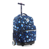 Sunrise Rolling Backpack (18 Inch) in Night Bloom