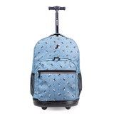 Sunrise Rolling Backpack (18 Inch) in Panda