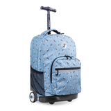 Sunrise Rolling Backpack (18 Inch) in Panda