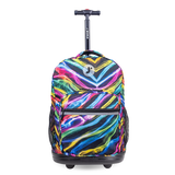 Sunrise Rolling Backpack (18 Inch) in Quantum