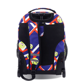 Sunrise Rolling Backpack (18 Inch) in Tennisy