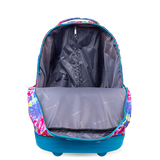 Sunrise Rolling Backpack (18 Inch) in Tie Dye