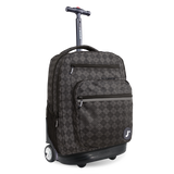 Sundance Laptop Rolling Backpack (20 Inch) in Argyle Black - JWorldstore