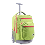 Sundance Laptop Rolling Backpack (20 Inch) in Celery - JWorldstore