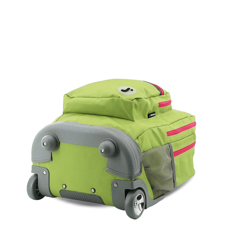 Sundance Laptop Rolling Backpack (20 Inch) in Celery - JWorldstore