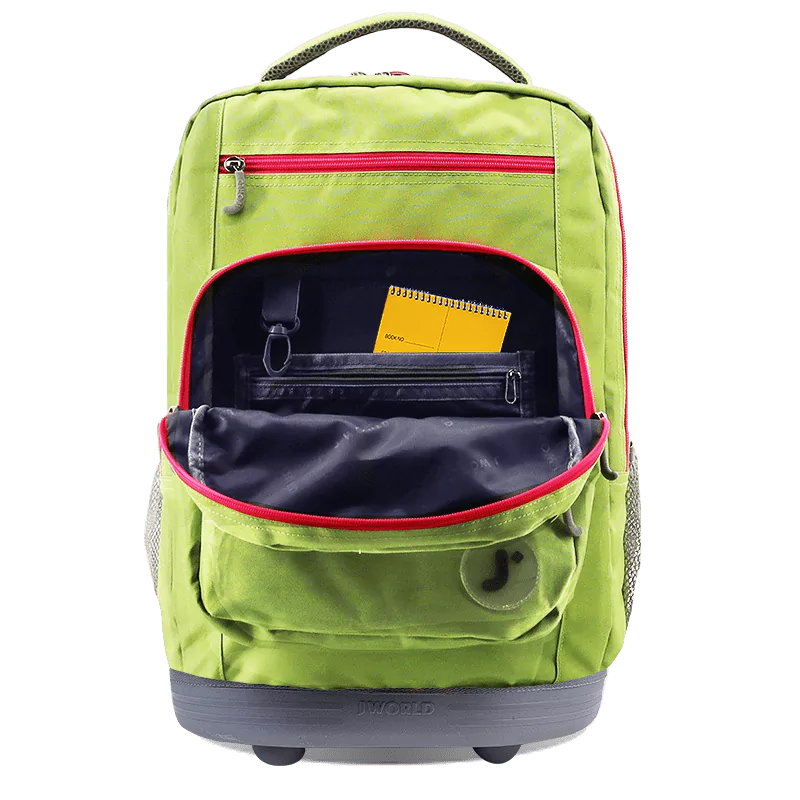 Sundance Laptop Rolling Backpack (20 Inch) in Celery - JWorldstore
