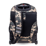 Sundance Laptop Rolling Backpack (19.5 Inch) in Green Camo