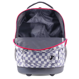 Sundance Laptop Rolling Backpack (19.5 Inch) in Lavender Checkers