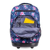 Sundance Laptop Rolling Backpack (19.5 Inch) in Navy Rose