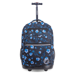 Sundance Laptop Rolling Backpack (20 Inch) in Night Bloom - JWorldstore