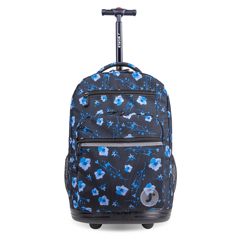Sundance Laptop Rolling Backpack (20 Inch) in Night Bloom - JWorldstore