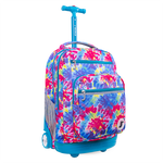 Sundance Laptop Rolling Backpack (20 Inch) in Tie Dye - Final Sale - JWorldstore