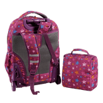 Setbeamer Rolling Backpack With Lunch Bag (18 Inch) - JWorldstore