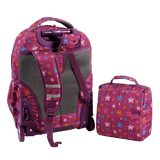 Setbeamer Rolling Backpack With Lunch Bag (18 Inch) - JWorldstore