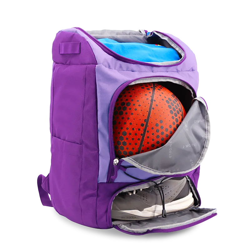 Athlete Multi-Sports Backpack in Purple - JWorldstore