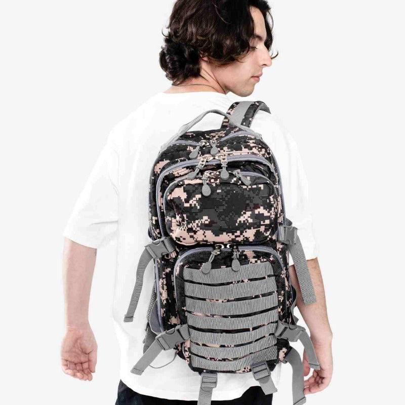 Devin Multi-Purpose Military Tactical Backpack in Green Camo – JWorldstore