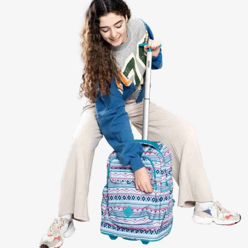 Sweep Rolling Backpack (18 Inch) - JWorldstore-ROLLING BACKPACK-J WORLD,